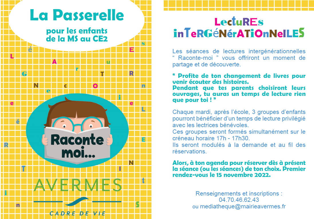 Lectures intergénérationnelles : Raconte-moi Image