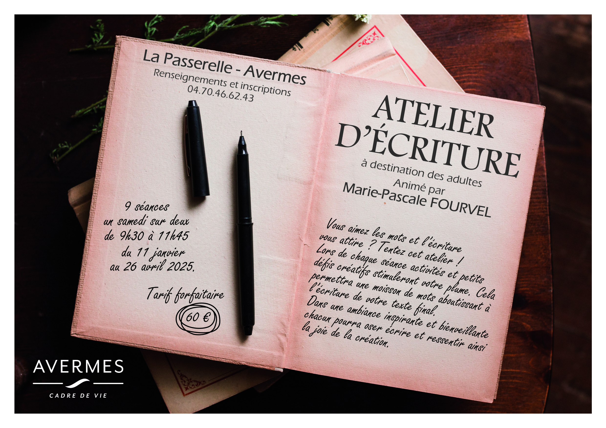 Les ateliers d'écriture Image